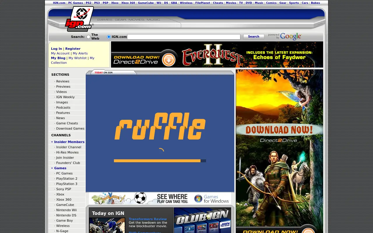 ign.com in 2007