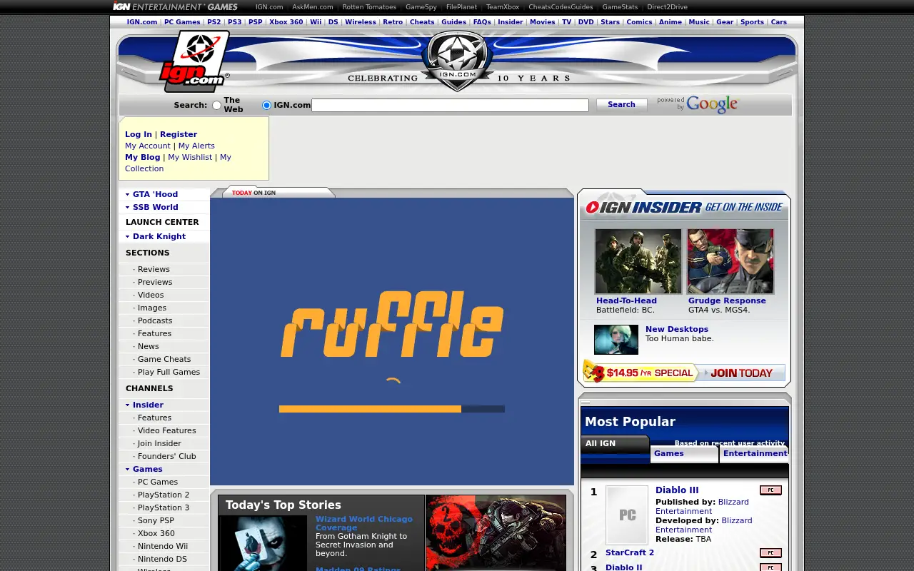 ign.com on June 30, 2008