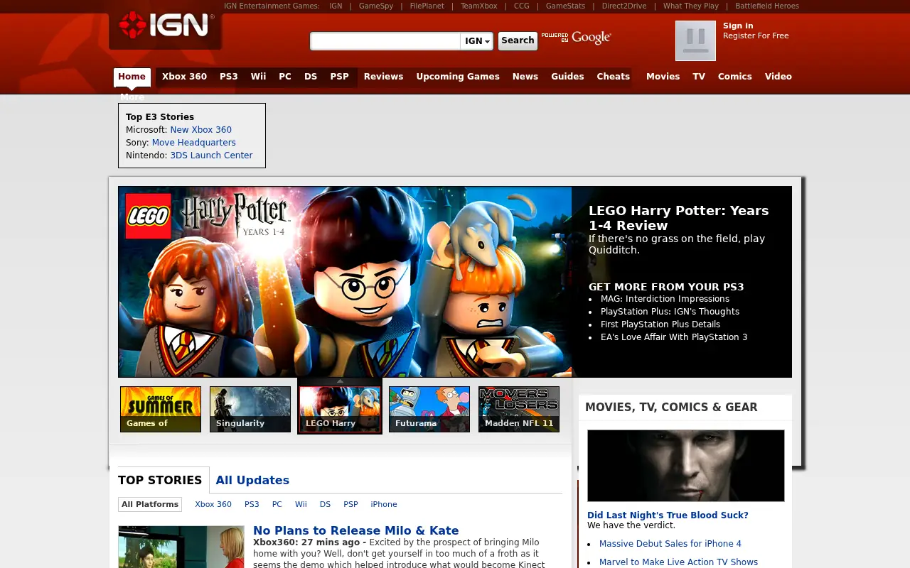 ign.com in 2010
