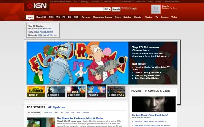 ign.com in 2010