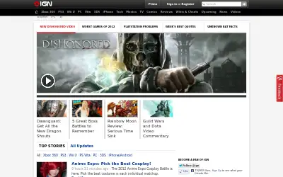 ign.com in 2012