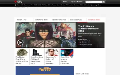 ign.com in 2013
