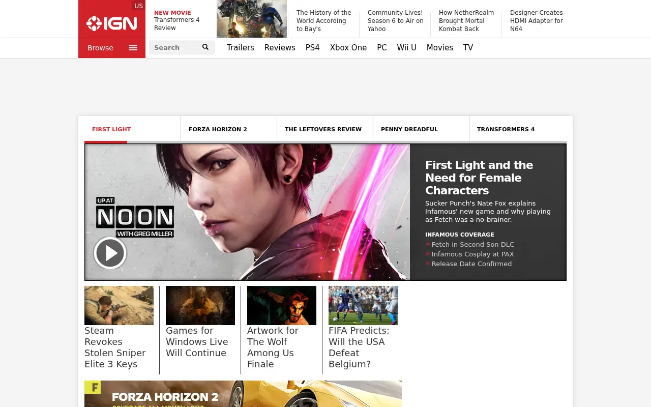 ign.com on July 1, 2014