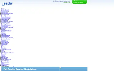 sedo.com in 2010