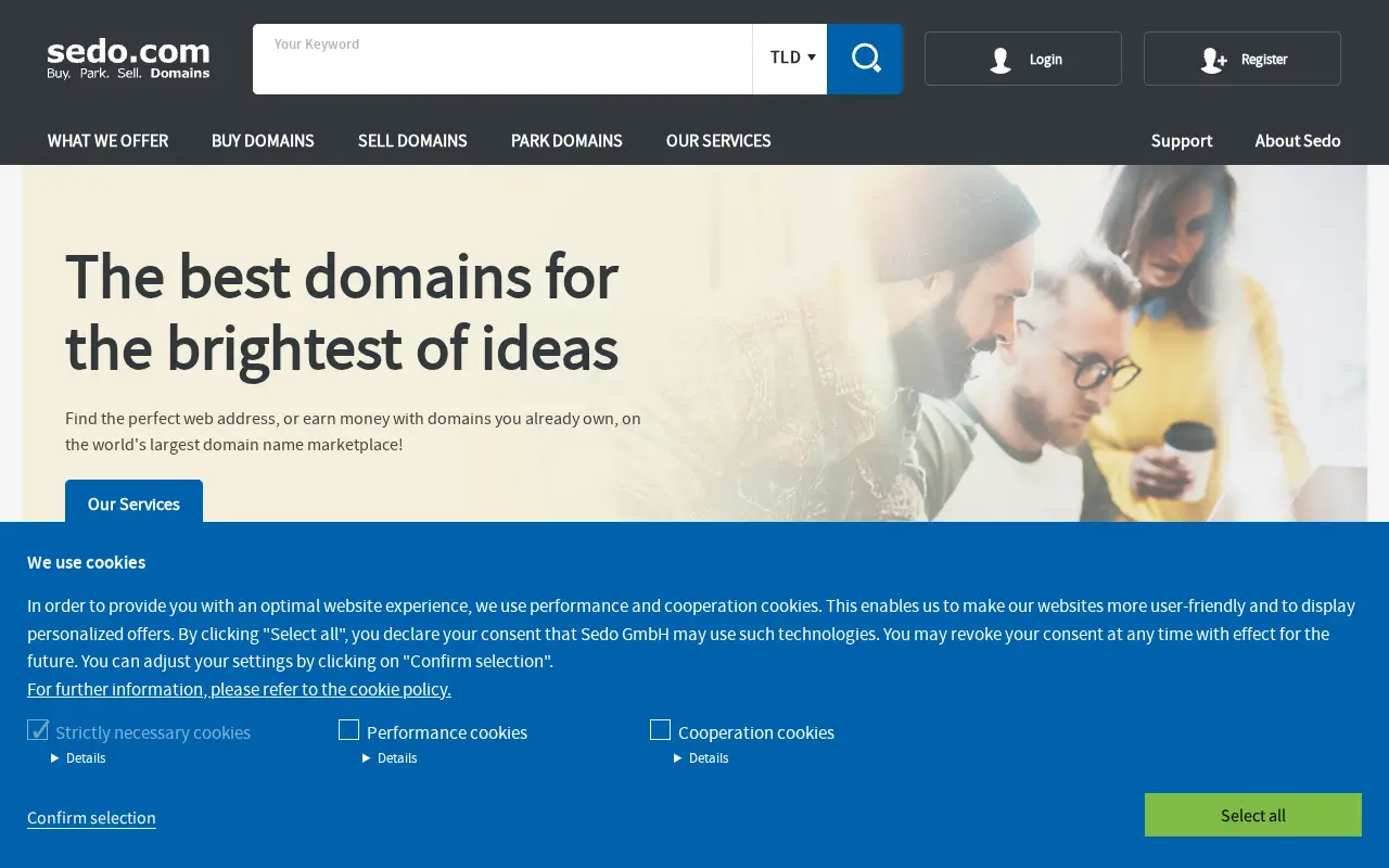 sedo.com on June 30, 2021
