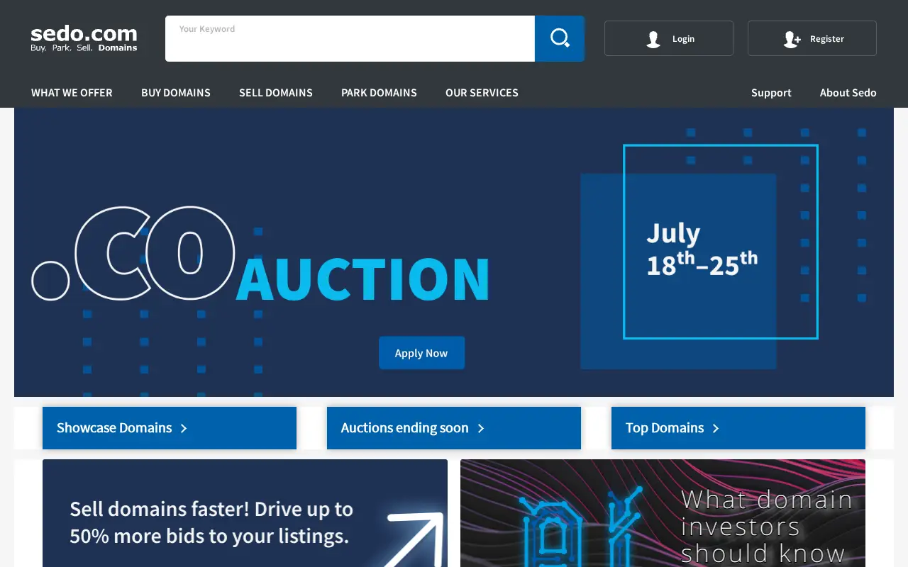sedo.com on July 1, 2024