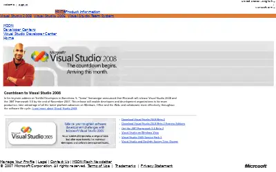 visualstudio.com in 2007