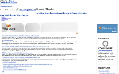 visualstudio.com in 2008