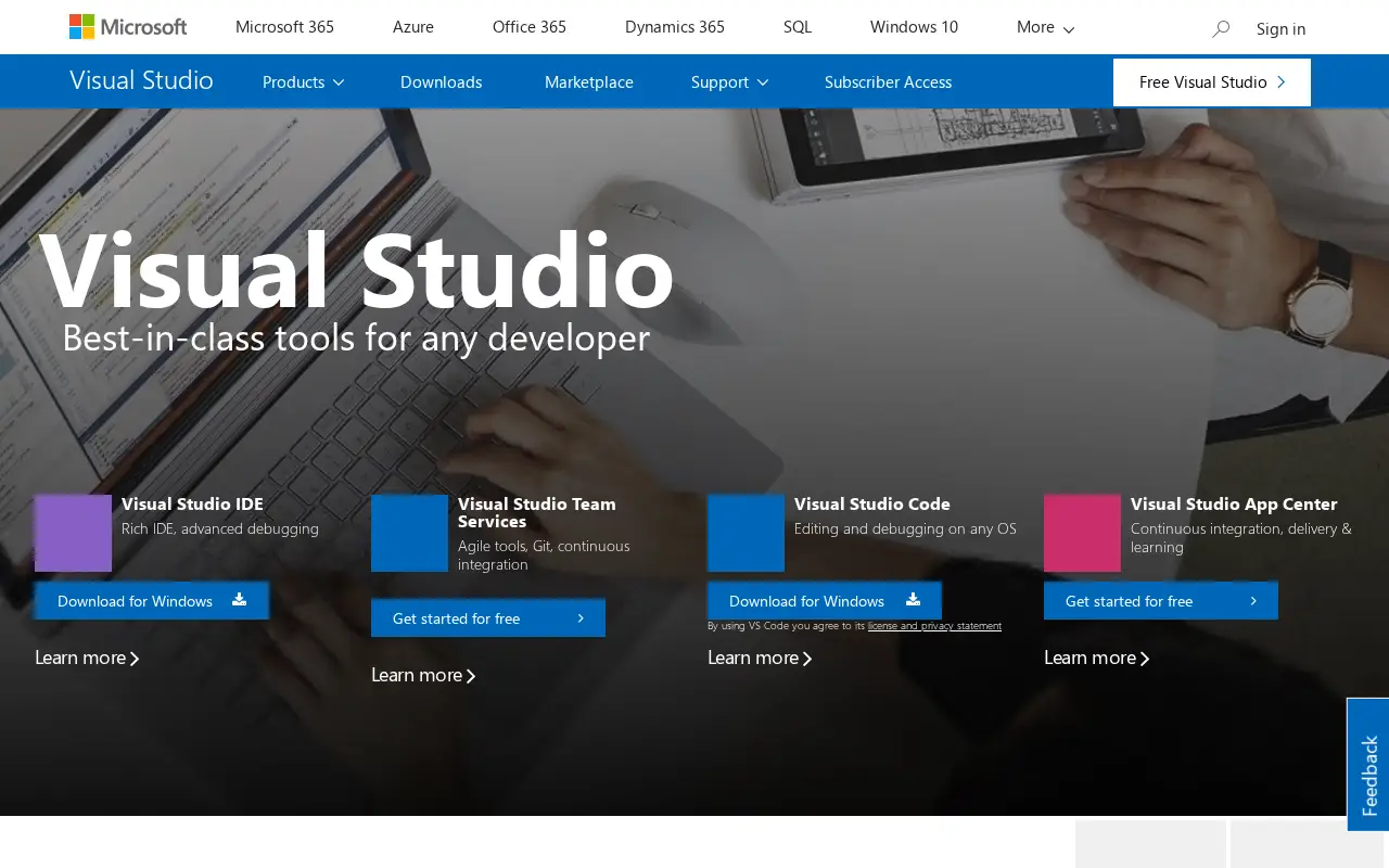 visualstudio.com in 2018