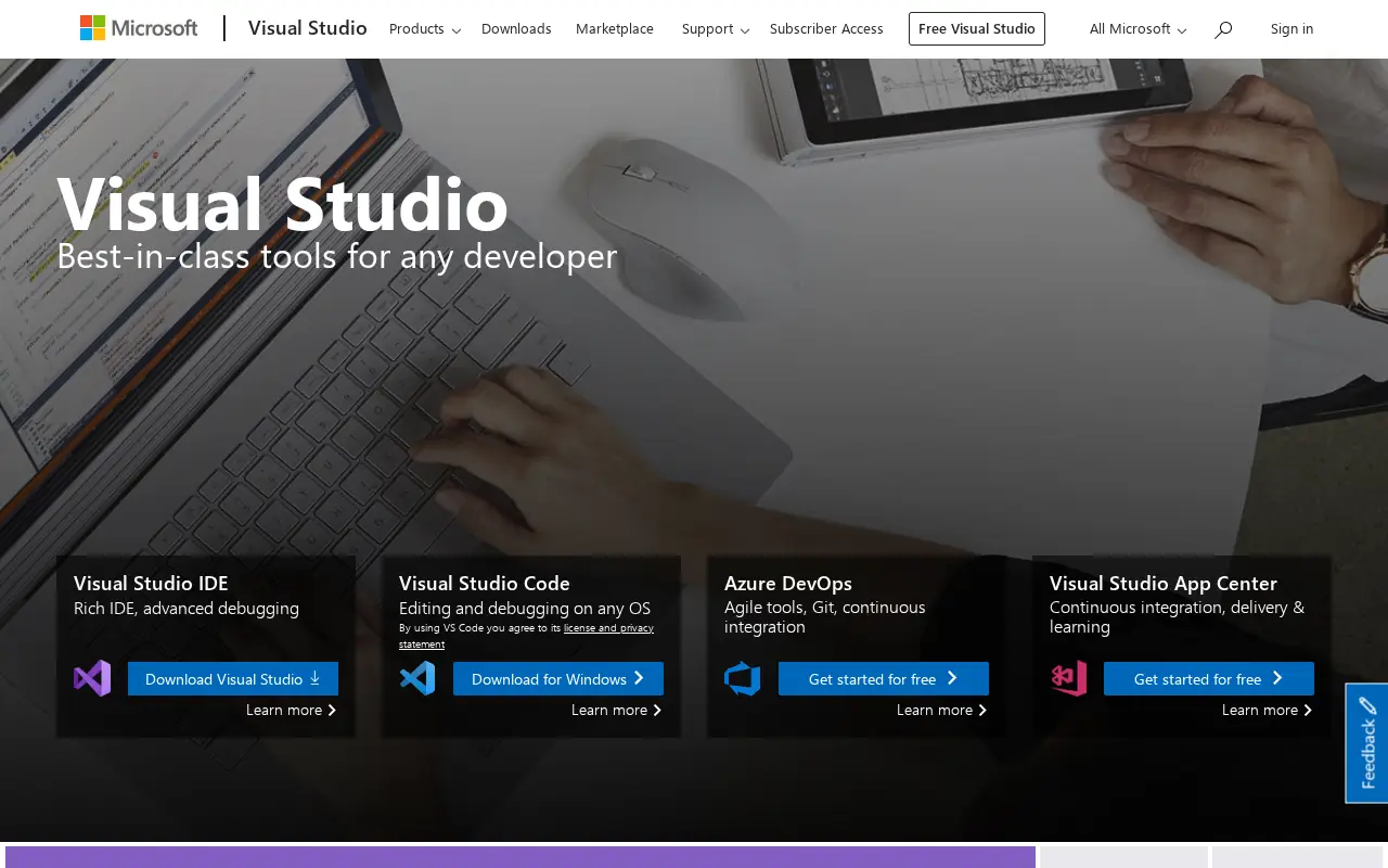 visualstudio.com in 2019