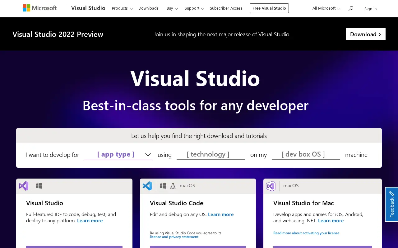 visualstudio.com in 2021