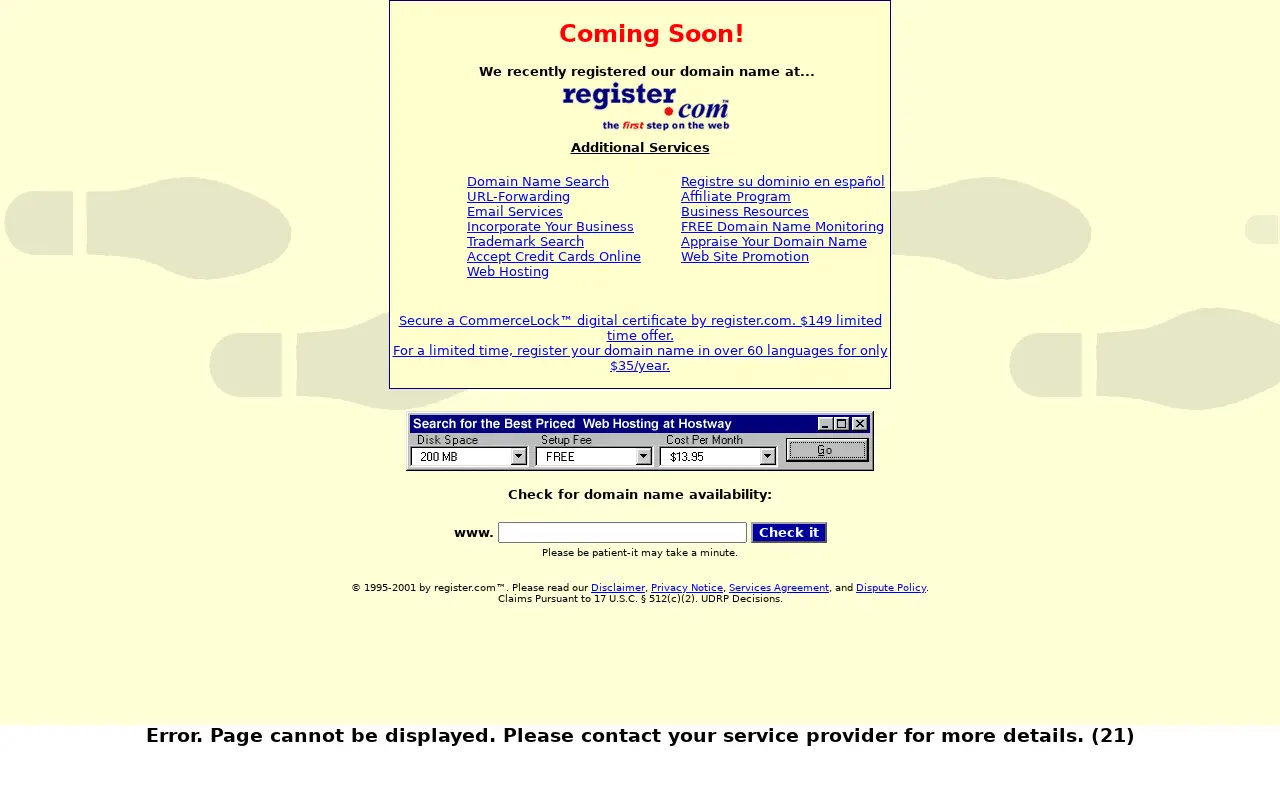 akismet.com in 2001