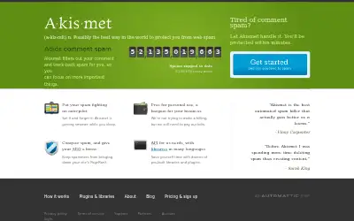 akismet.com in 2012