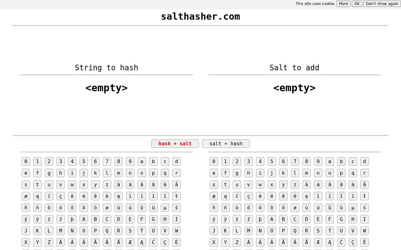 salthasher.com in 2015