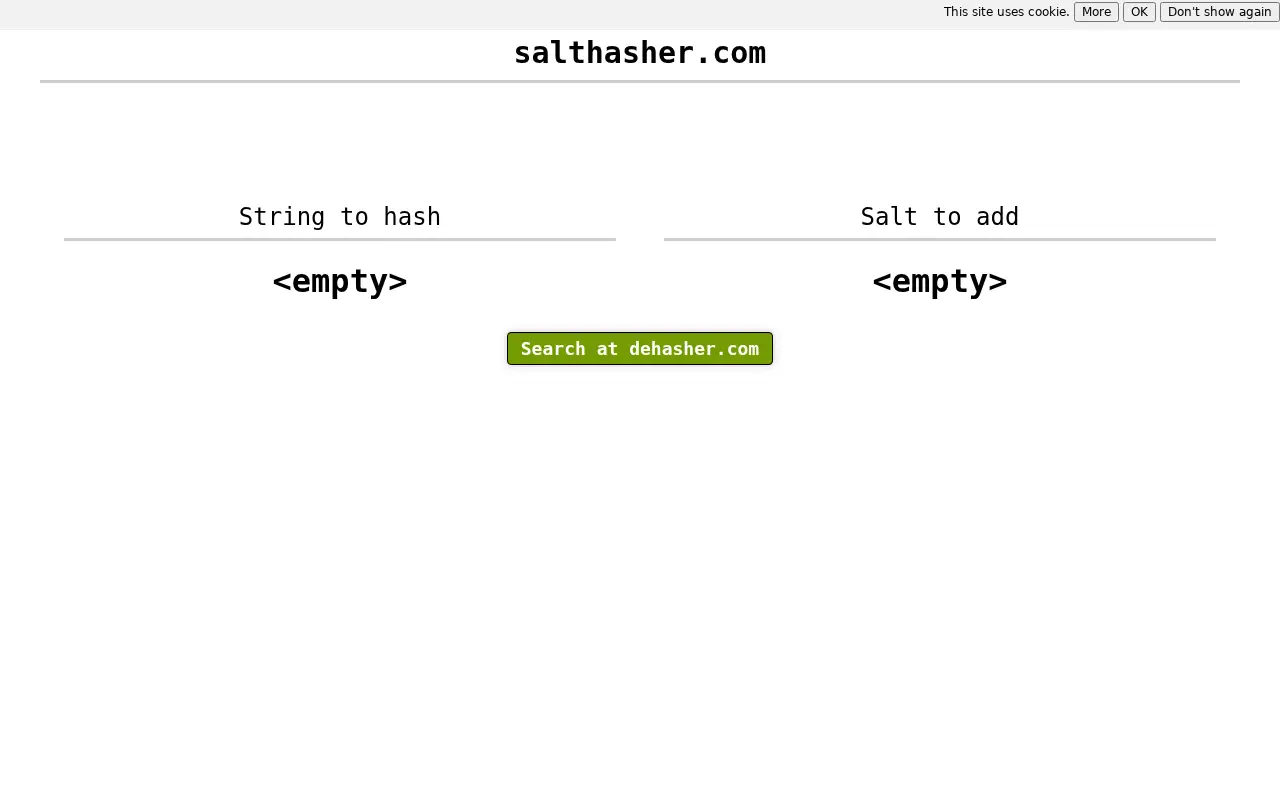 salthasher.com in 2017