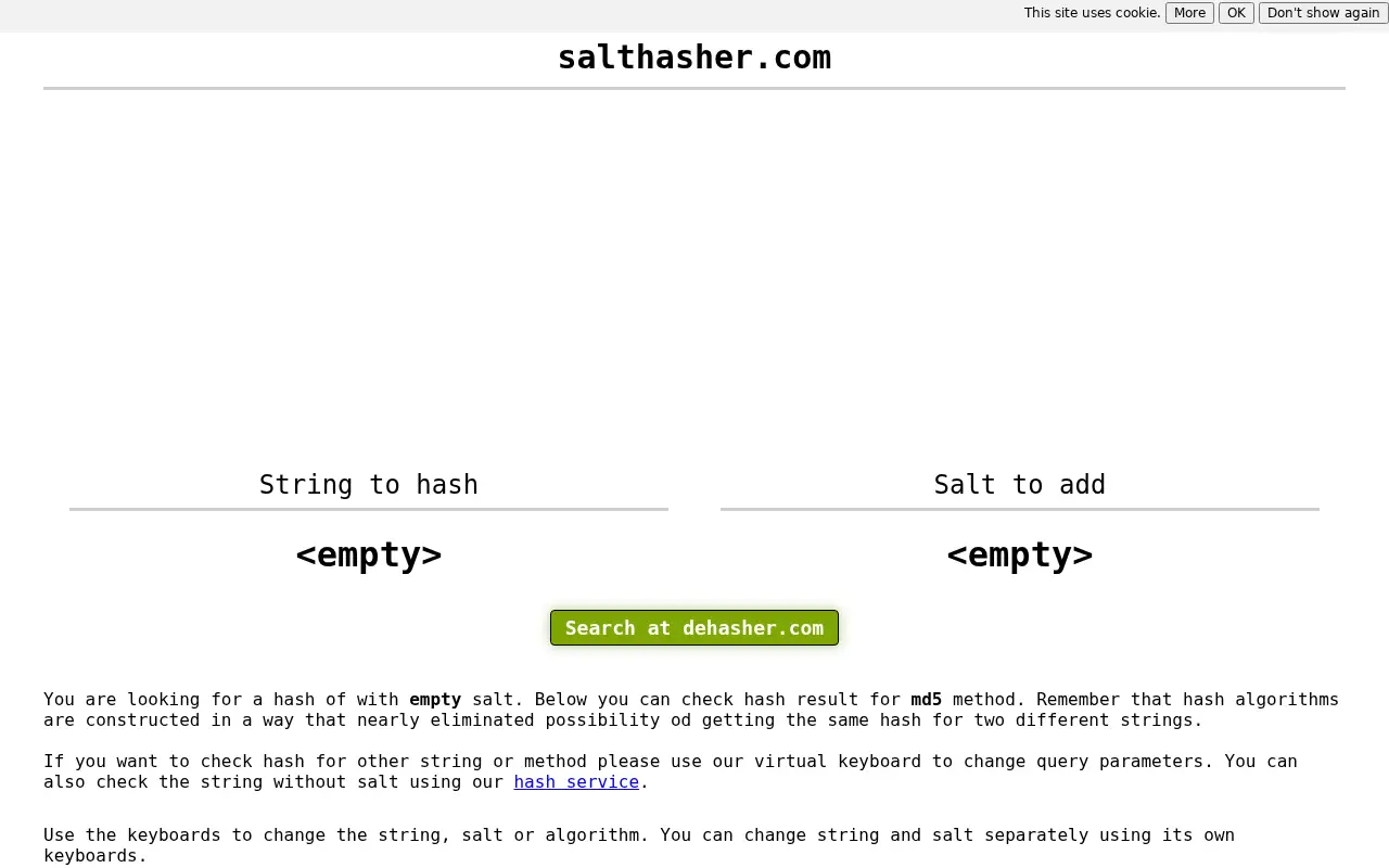 salthasher.com in 2024