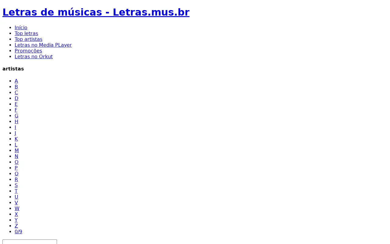 letras.mus.br in 2011