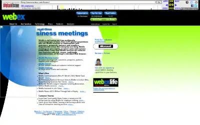 webex.com in 2001