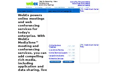 webex.com in 2003
