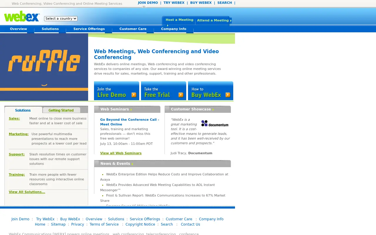 webex.com on June 30, 2004