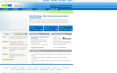 webex.com in 2004