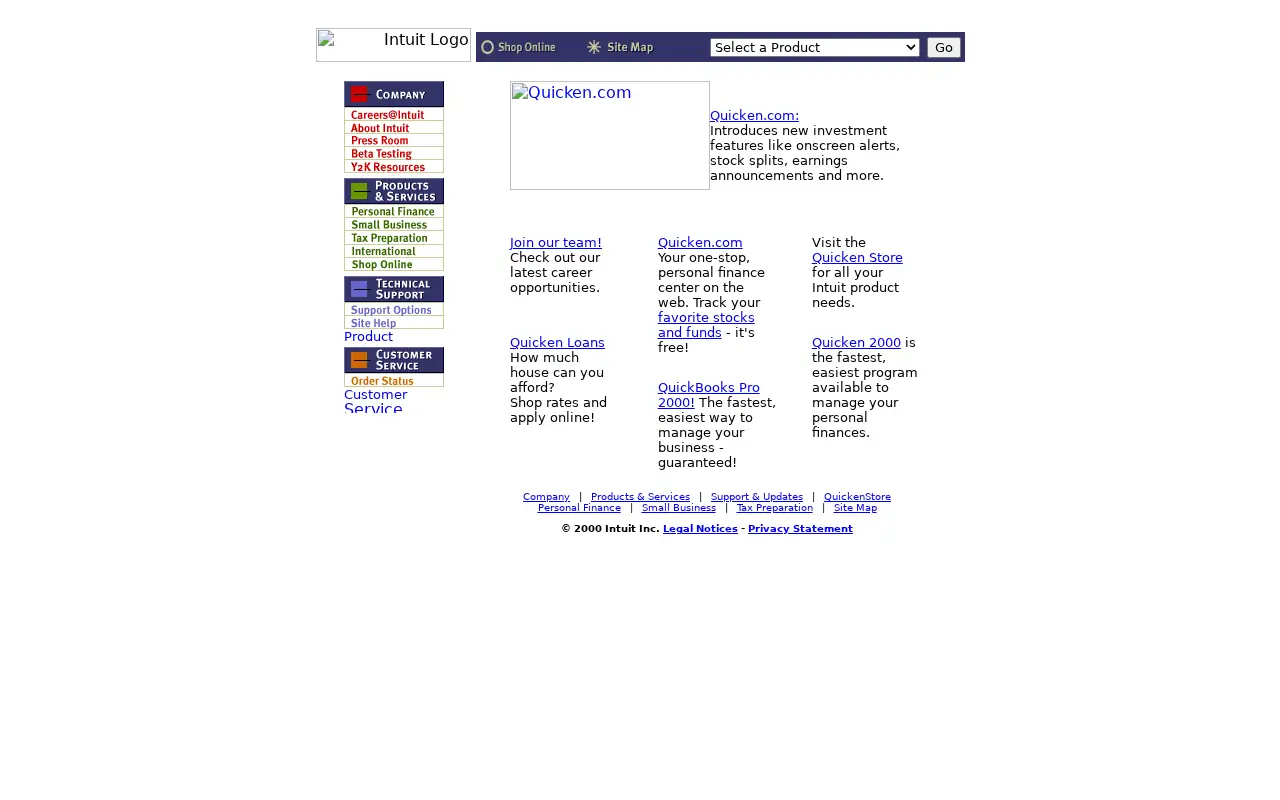 intuit.com in 2000