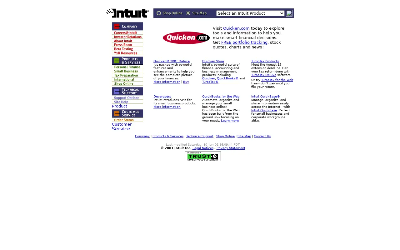intuit.com in 2001
