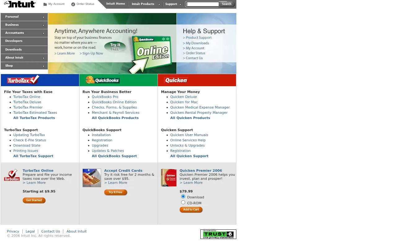 intuit.com in 2006