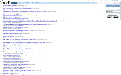 reddit.com on November 7, 2005