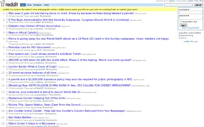 reddit.com in 2007
