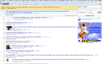 reddit.com in 2011