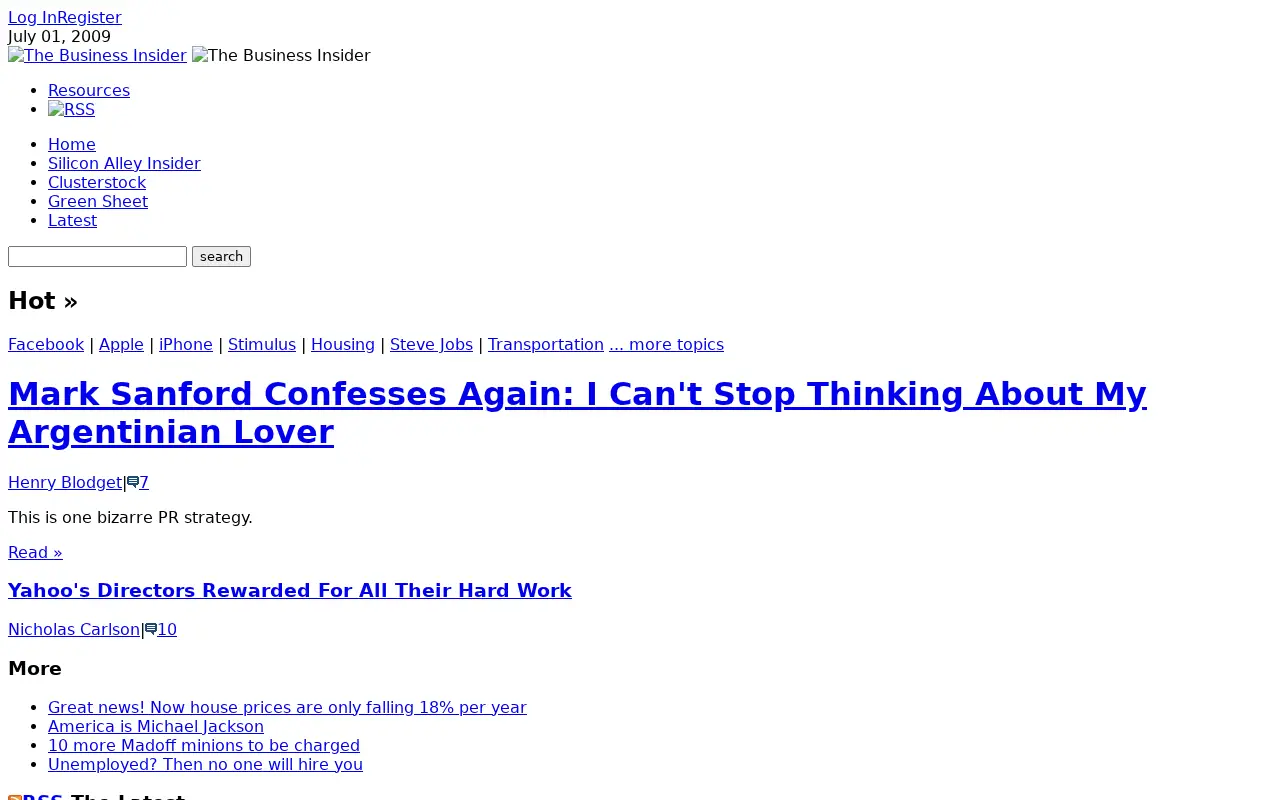 businessinsider.com in 2009