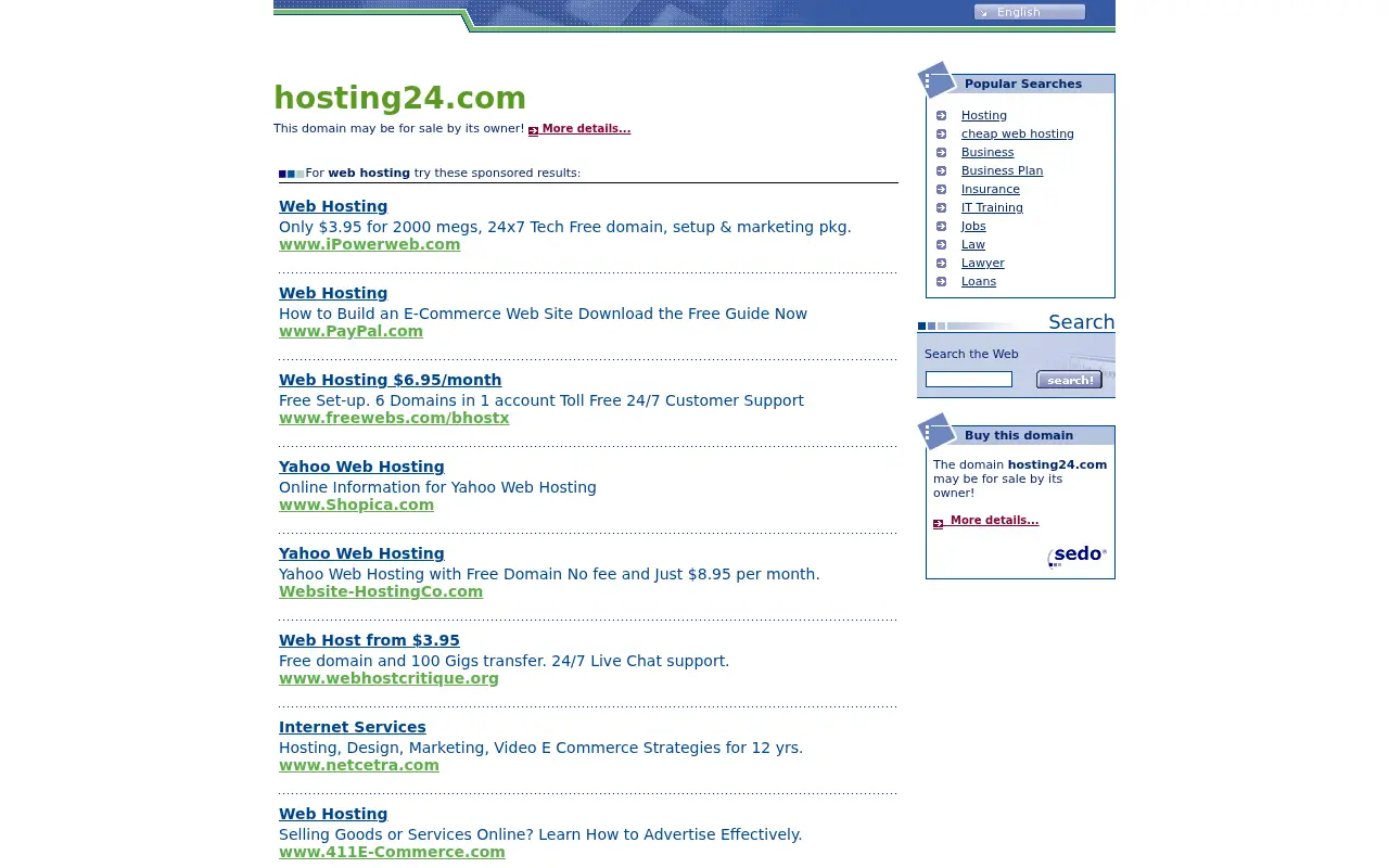 hosting24.com in 2006
