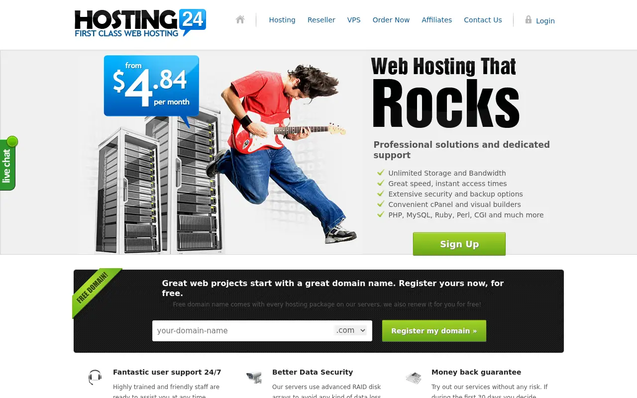 hosting24.com in 2013