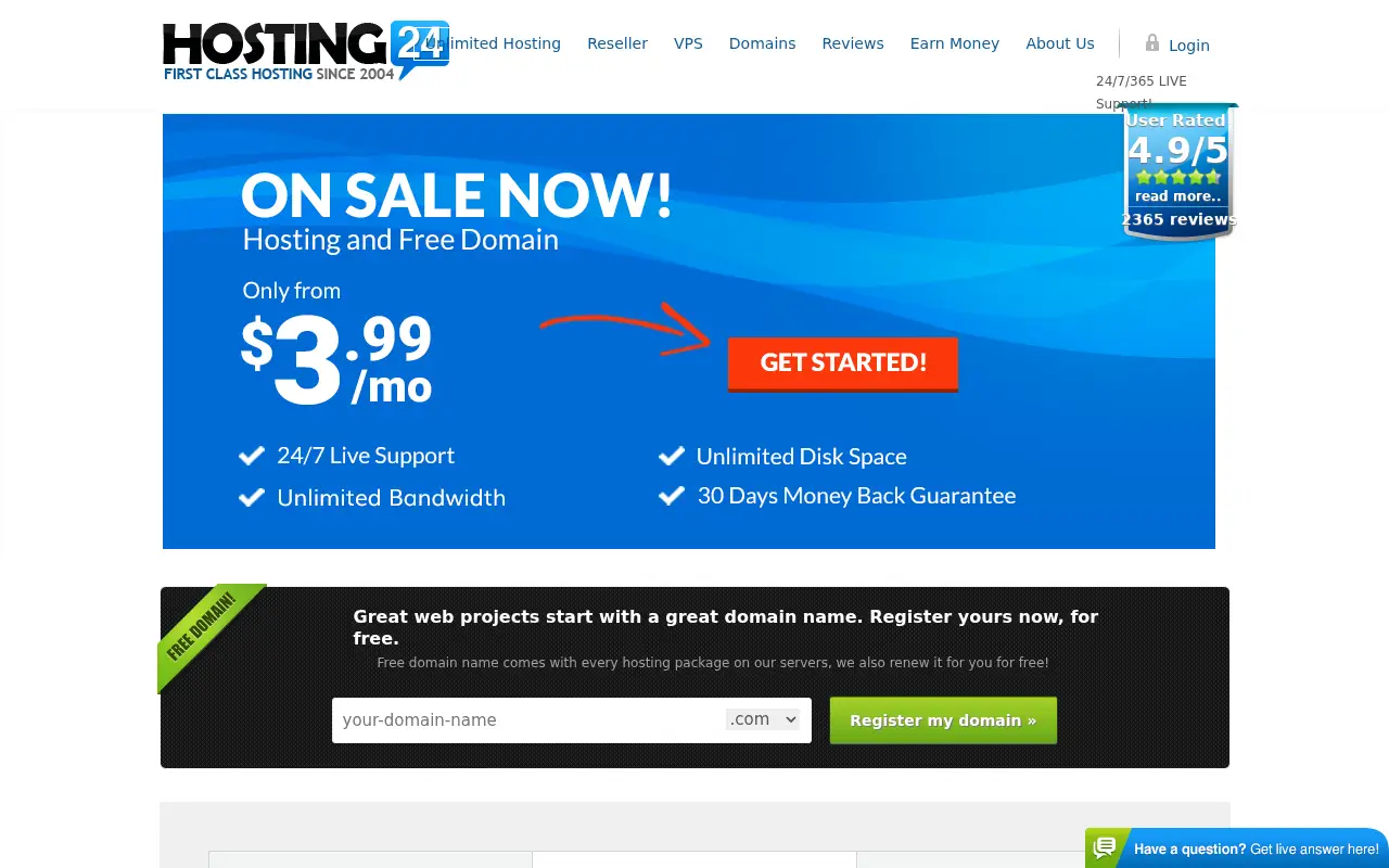 hosting24.com in 2017