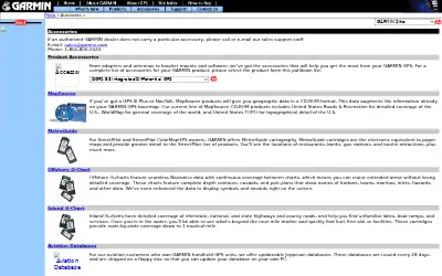 garmin.com in 2000