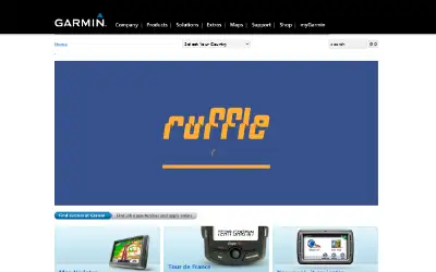 garmin.com in 2008