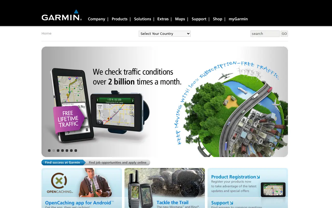 garmin.com in 2011
