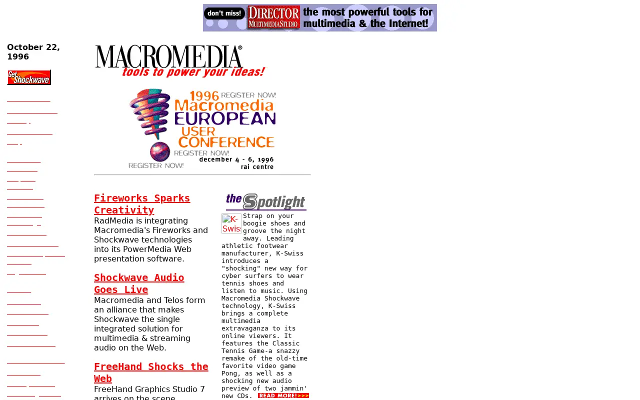 macromedia.com in 1996