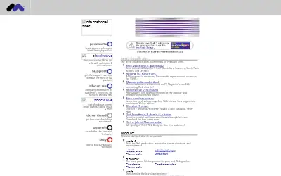 macromedia.com in 1998