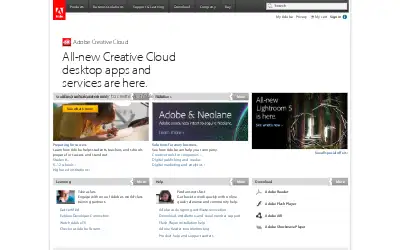 macromedia.com in 2013