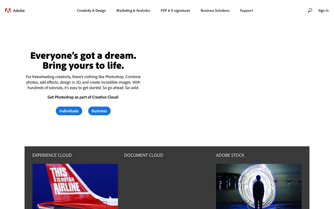 macromedia.com in 2018