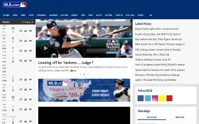 mlb.com in 2017
