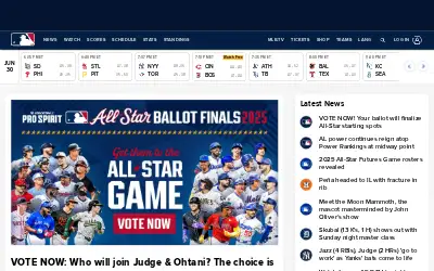 mlb.com in 2025