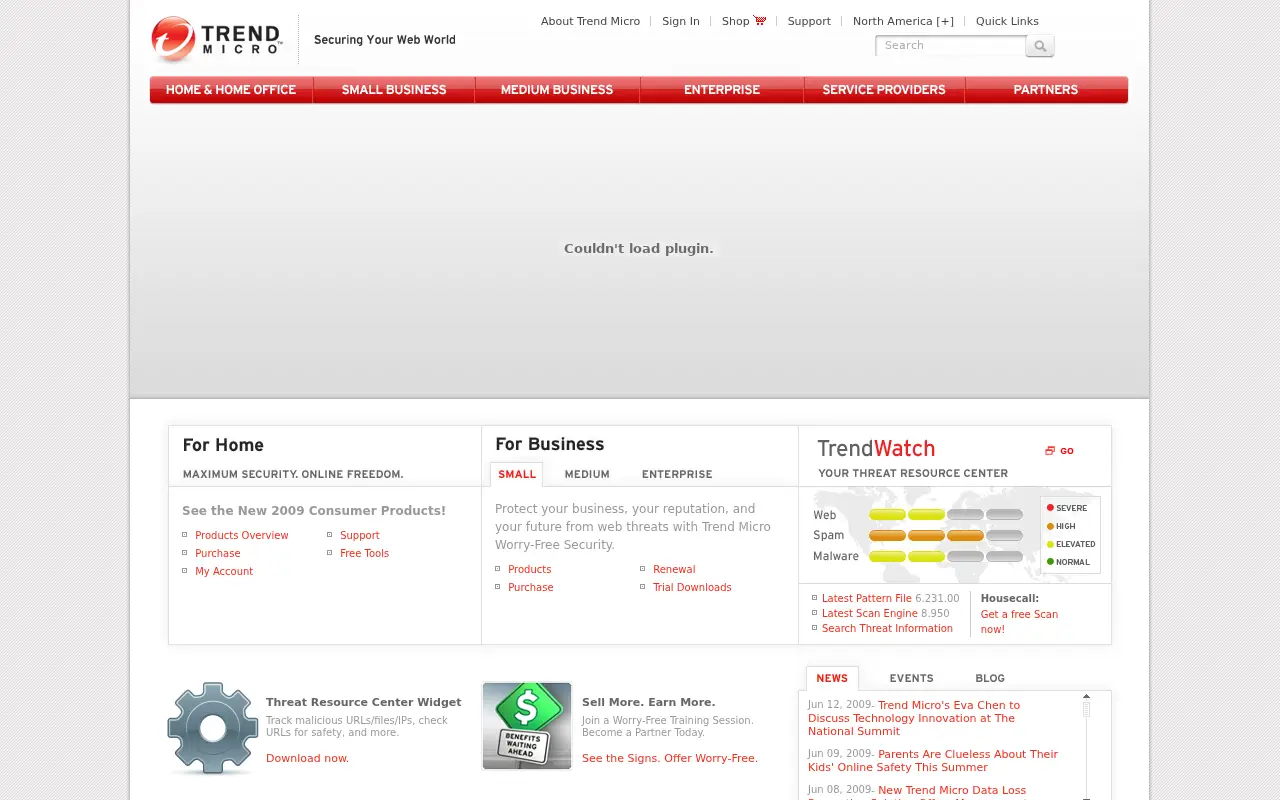 trendmicro.com on June 29, 2009