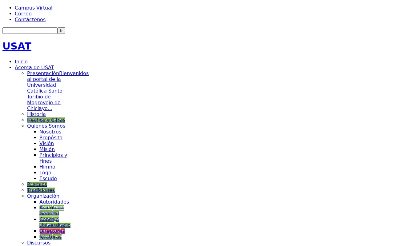 usat.edu.pe in 2013