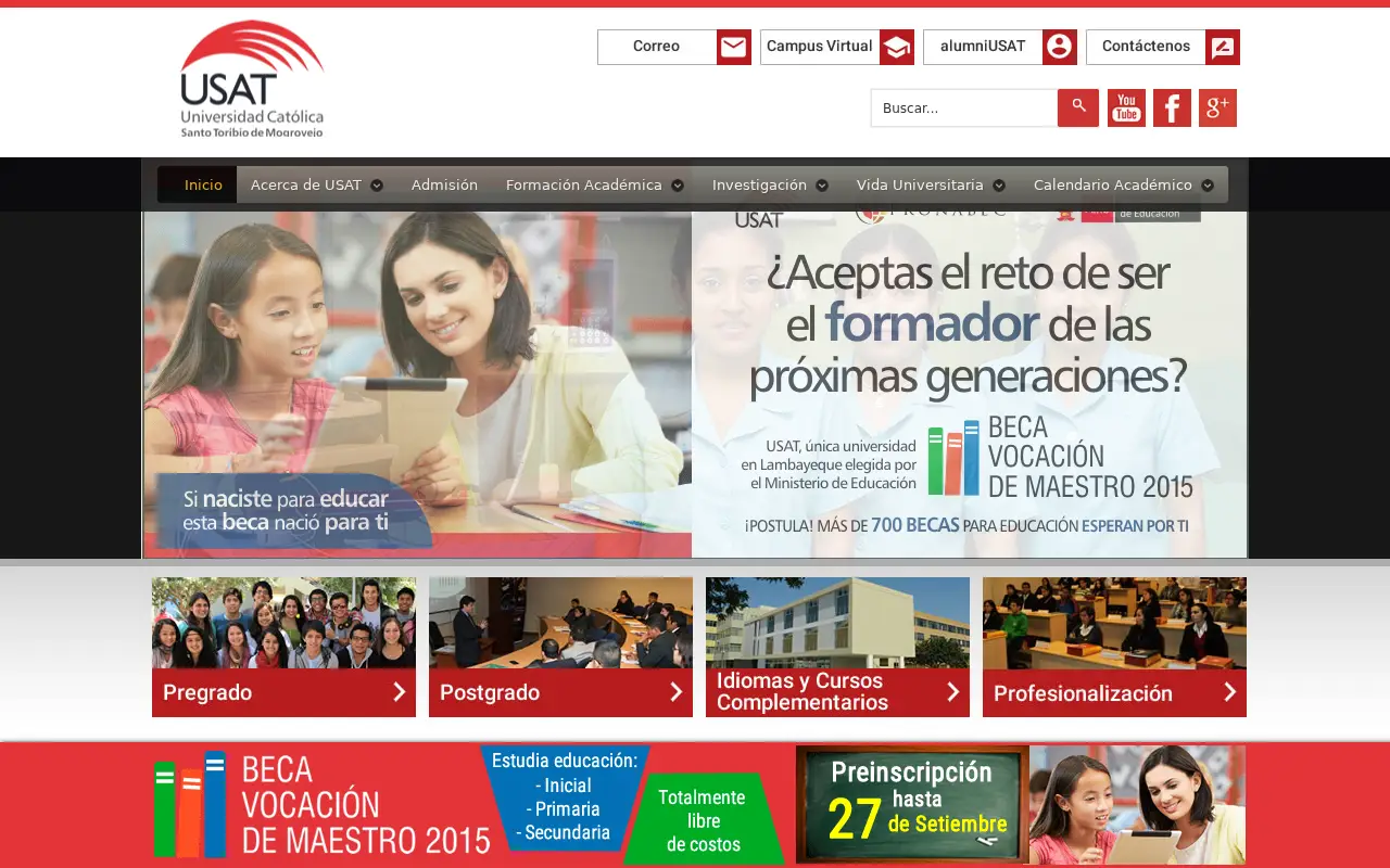 usat.edu.pe in 2015