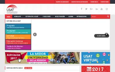 usat.edu.pe in 2017