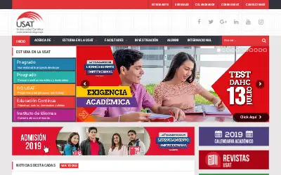 usat.edu.pe in 2019