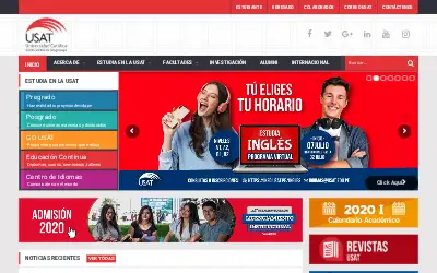 usat.edu.pe in 2020